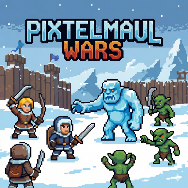 PixelMaul Wars cover art